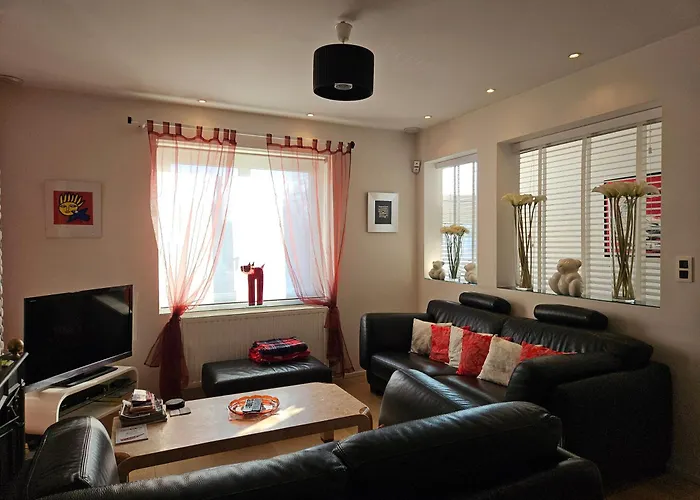 Modern duplex with garden